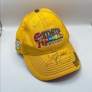 M&M'S Racing Velcro Hat Nascar Racing  - Bright Yellow
